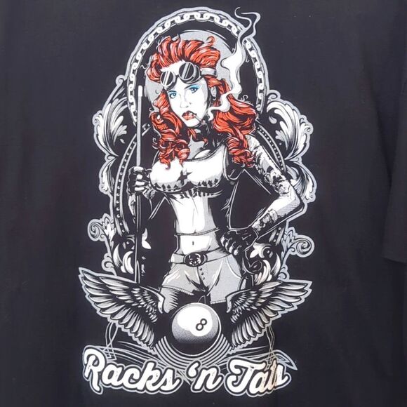 Tee Shirt Graphic Black XL Next Level - Picture 1 of 7